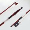 imageADM 44 Full Size Student Cello Bow Well Balanced Handmade Brazilwood Classic Cellos Bow Light Weight with Horsehair Ebony Frog for Beginners12 Size