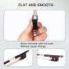 imageADM 44 Full Size Student Cello Bow Well Balanced Handmade Brazilwood Classic Cellos Bow Light Weight with Horsehair Ebony Frog for Beginners44 Size