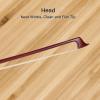 imageADM 44 Full Size Student Cello Bow Well Balanced Handmade Brazilwood Classic Cellos Bow Light Weight with Horsehair Ebony Frog for Beginners44 Size
