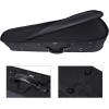 imageADM 44 Full Size Violin Hard Case Basic Professional Triangular Shape Backpack Super Light Suspension BlackBlack