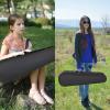 imageADM 44 Full Size Violin Hard Case Basic Professional Triangular Shape Backpack Super Light Suspension BlackBlack