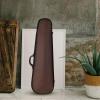 imageADM 44 Full Size Violin Hard Case Basic Professional Triangular Shape Backpack Super Light Suspension BlackBrown