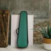 imageADM 44 Full Size Violin Hard Case Basic Professional Triangular Shape Backpack Super Light Suspension BlackDark Green