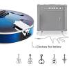 imageADM Acoustic Mandolin Instrument Kit Music A Style for Kids Students Adults Wood Mandolins Beginner Set With Bag Tuner Pickup Strap Strings Picks and Hanger SunbrustBlue