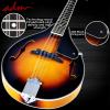 imageADM Acoustic Mandolin Instrument Kit Music A Style for Kids Students Adults Wood Mandolins Beginner Set With Bag Tuner Pickup Strap Strings Picks and Hanger SunbrustSunbrust