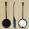 imageADM Banjo 5 String Full Size Banjoes Set 38 Inch Beginner Banjo Kit with Resonator Remo Drum Head Open or Closed Back Gift Package Free Lessons Starter Accessories for Adults Teenager BrownBlack