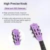 imageADM Beginner Acoustic Classical Guitar 30 Inch Nylon Strings Wooden Guitar Bundle Kit for Kid Boy Girl Student Youth Guitarra Online Lessons with Gig Bag Strap Tuner Extra Strings PicksPink 1Purple