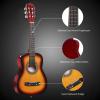 imageADM Beginner Acoustic Classical Guitar 30 Inch Nylon Strings Wooden Guitar Bundle Kit for Kid Boy Girl Student Youth Guitarra Online Lessons with Gig Bag Strap Tuner Extra Strings PicksPink 1Sunbrust