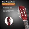 imageADM Beginner Acoustic Classical Guitar 30 Inch Nylon Strings Wooden Guitar Bundle Kit for Kid Boy Girl Student Youth Guitarra Online Lessons with Gig Bag Strap Tuner Extra Strings PicksBlack 1Sunbrust
