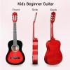 imageADM Beginner Acoustic Classical Guitar 30 Inch Nylon Strings Wooden Guitar Bundle Kit for Kid Boy Girl Student Youth Guitarra Online Lessons with Gig Bag Strap Tuner Extra Strings PicksPink 1Redburst