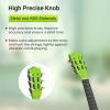 imageADM Beginner Acoustic Classical Guitar 30 Inch Nylon Strings Wooden Guitar Bundle Kit for Kid Boy Girl Student Youth Guitarra Online Lessons with Gig Bag Strap Tuner Extra Strings PicksPink 1Green