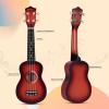 imageADM Ukulele for Beginners Hawaiian Wood Ukelele Kit for Kids Adult Student Starter Professional Ukalelee Pack Bundle with Free Lessons Gig Bag Strap Nylon String Tuner BrownSapele 21 InchBrownbrust