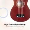 imageADM Ukulele for Beginners Hawaiian Wood Ukelele Kit for Kids Adult Student Starter Professional Ukalelee Pack Bundle with Free Lessons Gig Bag Strap Nylon String Tuner BrownSapele 21 InchBrown