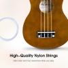 imageADM Ukulele for Beginners Hawaiian Wood Ukelele Kit for Kids Adult Student Starter Professional Ukalelee Pack Bundle with Free Lessons Gig Bag Strap Nylon String Tuner BrownSapele 21 InchMocha