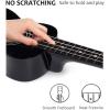 imageADM Ukulele for Beginners Hawaiian Wood Ukelele Kit for Kids Adult Student Starter Professional Ukalelee Pack Bundle with Free Lessons Gig Bag Strap Nylon String Tuner BrownSapele 21 InchBlack