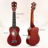 imageADM Ukulele for Beginners Hawaiian Wood Ukelele Kit for Kids Adult Student Starter Professional Ukalelee Pack Bundle with Free Lessons Gig Bag Strap Nylon String Tuner BrownSapele 21 InchBrown