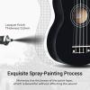 imageADM Ukulele for Beginners Hawaiian Wood Ukelele Kit for Kids Adult Student Starter Professional Ukalelee Pack Bundle with Free Lessons Gig Bag Strap Nylon String Tuner BrownSapele 21 InchBlack