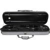 imageadm 44 Full Size Violin Case Oblong Violin Hard Case with Builtin HygrometerSuper Lightweight Portable with Carrying Straps