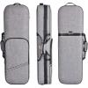 imageadm 44 Full Size Violin Case Oblong Violin Hard Case with Builtin HygrometerSuper Lightweight Portable with Carrying Straps