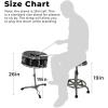 imageADM 14quotX 55quot Snare Drum Set Kids Student Snare Drum Beginner Kit with Stand Drum Mute Pad Strap Drum Sticks Drum Keys BlackBlack