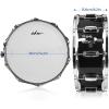 imageADM 14quotX 55quot Snare Drum Set Kids Student Snare Drum Beginner Kit with Stand Drum Mute Pad Strap Drum Sticks Drum Keys BlackBlack