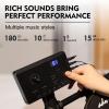 imageADM Electronic Drum Set With 4 Quiet Electric Drum Mesh Pads 180 Sounds Electric Drum Kit For Beginngers with 2 Switch Pedals Throne Headphones DrumSticks and Melodics Lessons