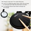 imageADM Electronic Drum Set With 4 Quiet Electric Drum Mesh Pads 180 Sounds Electric Drum Kit For Beginngers with 2 Switch Pedals Throne Headphones DrumSticks and Melodics Lessons